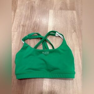 Fleo Women's Green Sports Bra